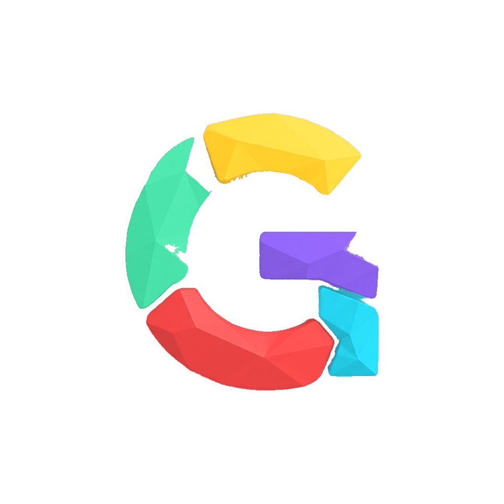 Valentine Golden Ghanem faceted G site logo