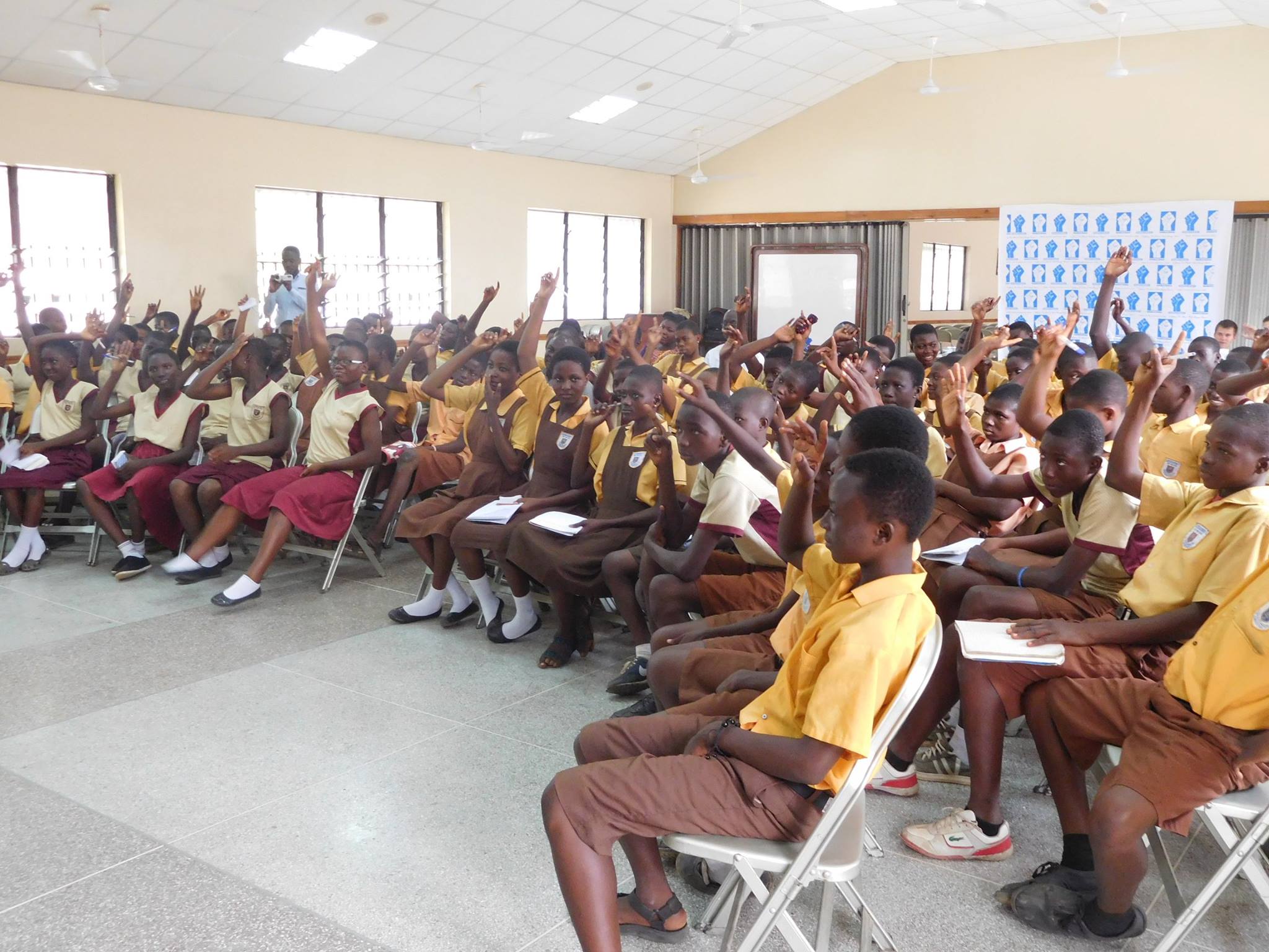 The Enable Ghana youth education programme.