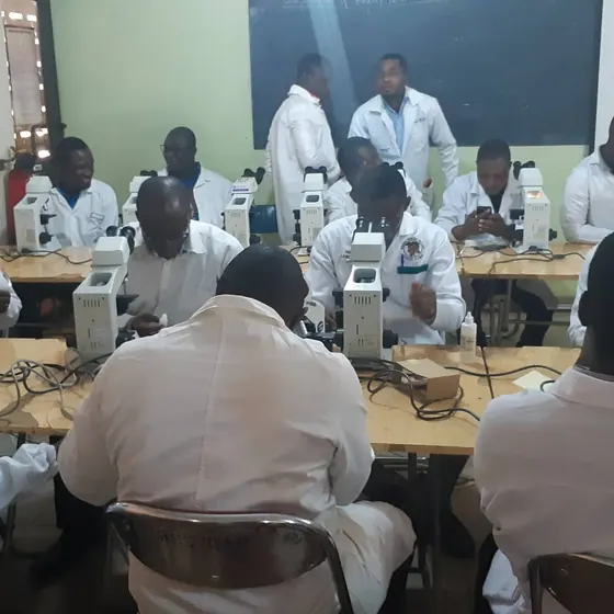 Valentine Golden Ghanem - National TB Control training, Accra, 2020.