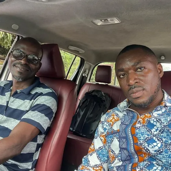 Valentine Golden Ghanem - Return trip from the Agona Swedru outreach, 2024.